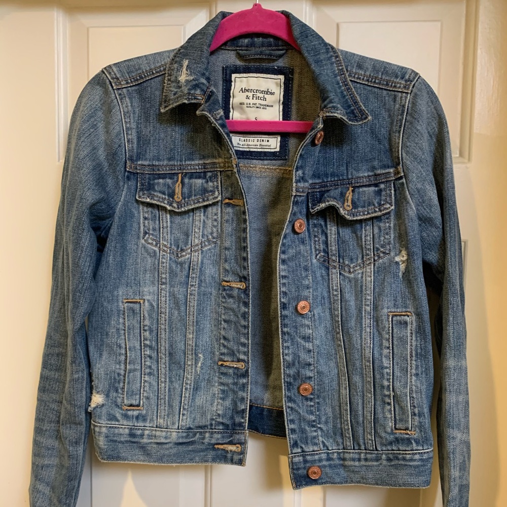 Distressed Jean Jacket